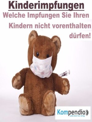 cover image of Kinderimpfungen